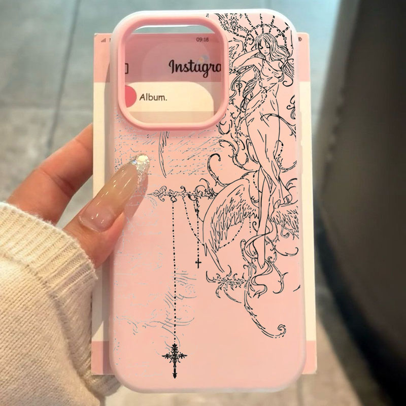 Samsung Galaxy A55 - เคสโทรศัพท์ลายกางเขนสไตล์กอธิคสำหรับ Samsung Galaxy S26 S25 S24