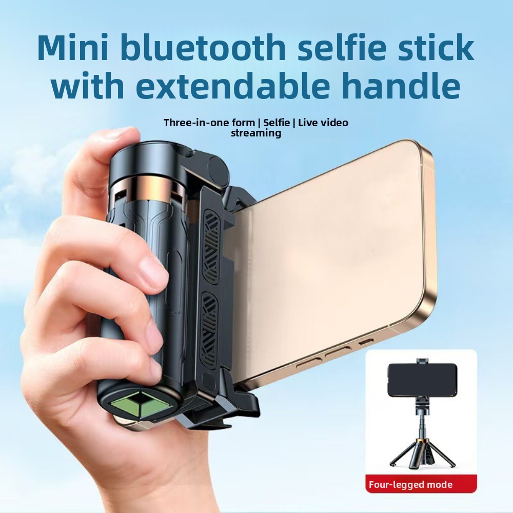 Selfie Stick Tripod - ไม้เซลฟี่แบบยืดหดได้ 3 in 1 รุ่นมินิ 360