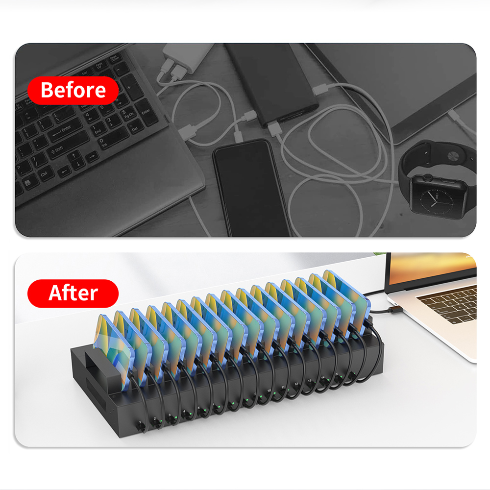 Type C Adapter - CA16-165C ฮับ USB Type-C 16 พอร์ต