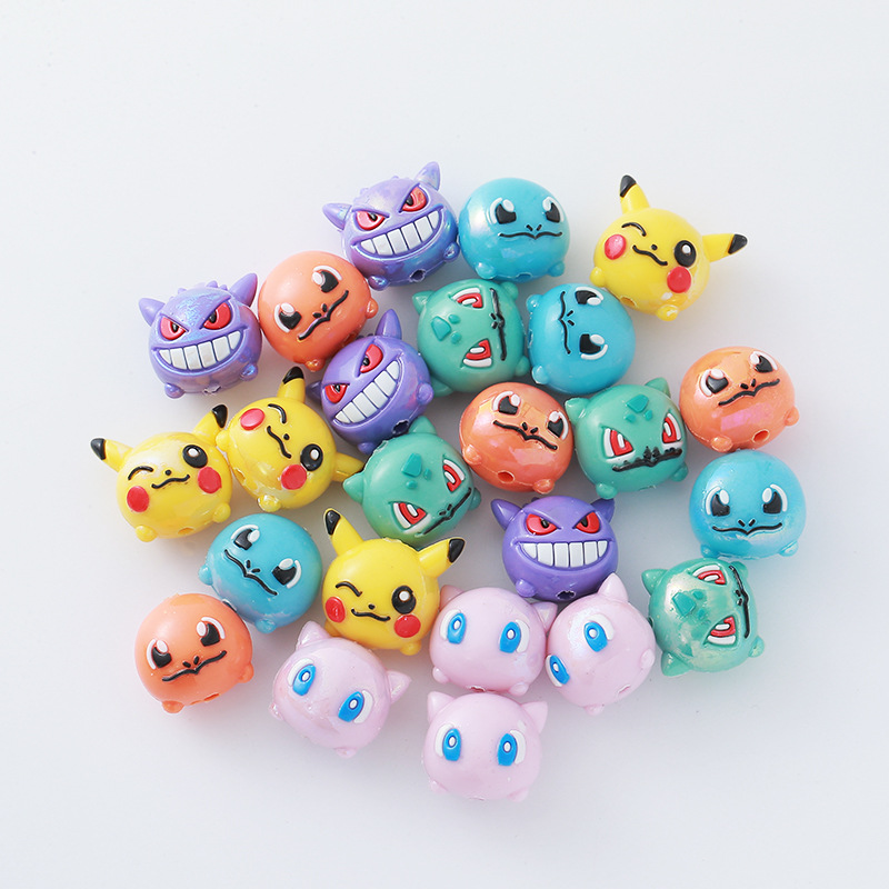 12 ชิ้น ลูกปัดโปเกมอน DIY สายค - Phone Accessories Crochet บทวิจารณ์และราคา