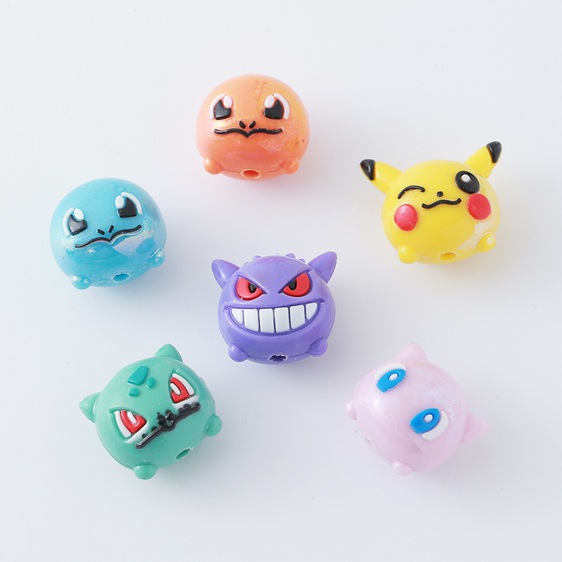 12 ชิ้น ลูกปัดโปเกมอน DIY สายค - Phone Accessories Crochet บทวิจารณ์และราคา