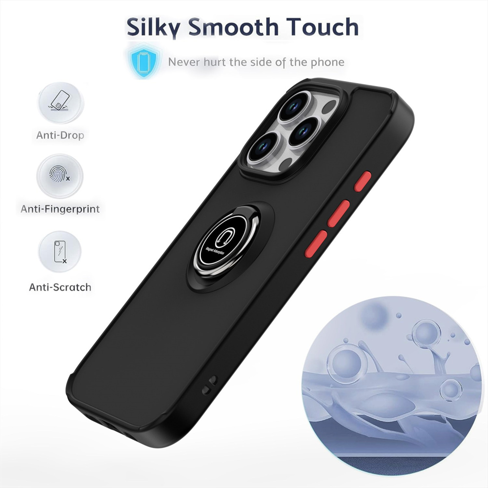 Matte Fingerแหวนแม่เหล็กสําหรั - Phone Accessories And Gadgets บทวิจารณ์และราคา