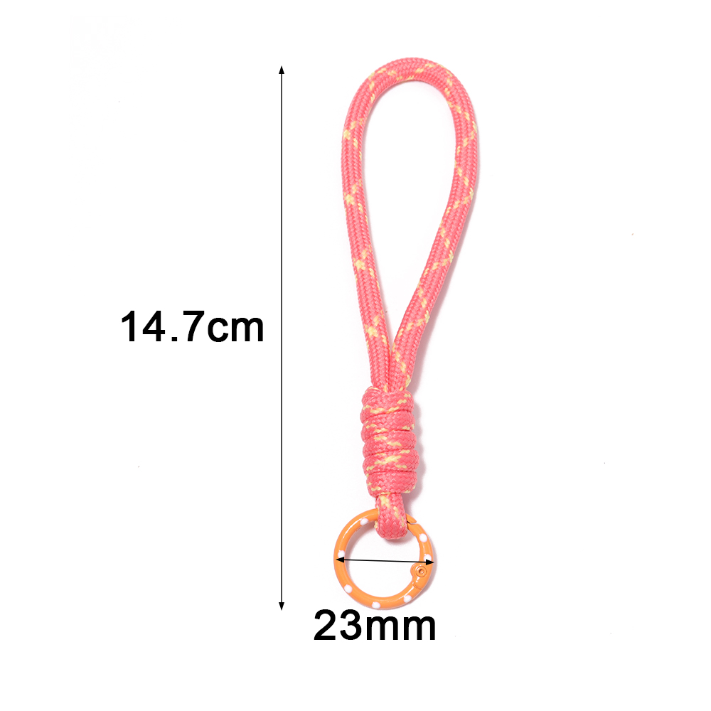 5 ชิ้น/ชุด สายคล้องกุญแจถักหลา - Phone Accessories Crochet บทวิจารณ์และราคา