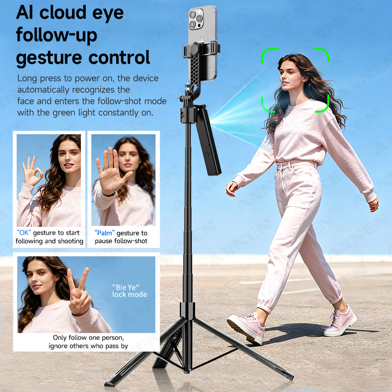 ไม้เซลฟี่พร้อมระบบติดตามด้วย A - Selfie Stick Tripod บทวิจารณ์และราคา