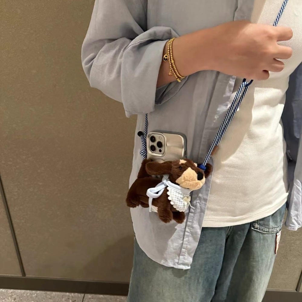 สายคล้องโทรศัพท์ตุ๊กตาดัชชุนด์ - Phone Accessories Stand บทวิจารณ์และราคา