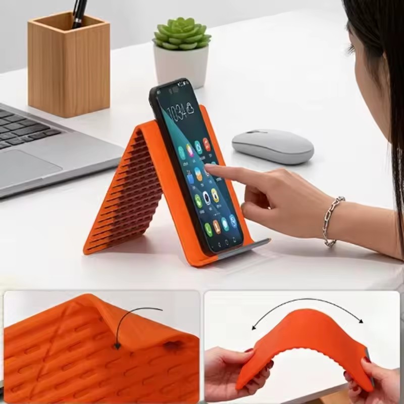 ขาตั้งโทรศัพท์แบบพกพาซิลิโคนสำ - Phone Accessories Crochet บทวิจารณ์และราคา