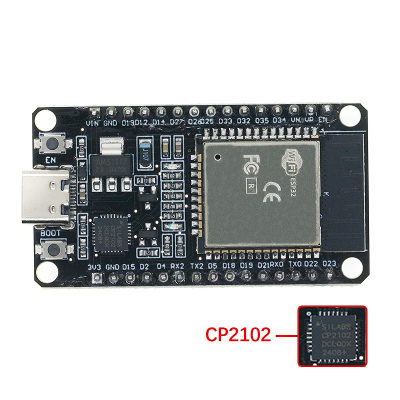 บอร์ดพัฒนา ESP32S esp32 DEVKIT - Type C Adapter บทวิจารณ์และราคา