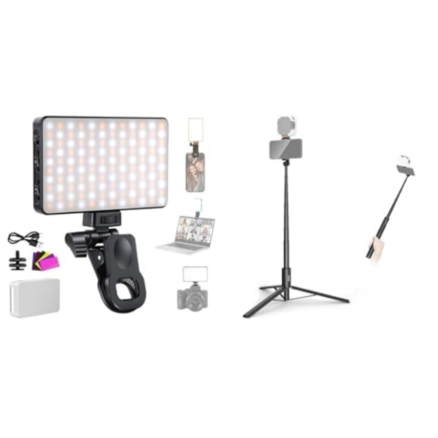 ไฟเซลฟี่แบบ LED รุ่นพื้นฐาน Ba - Selfie Stick Tripod บทวิจารณ์และราคา