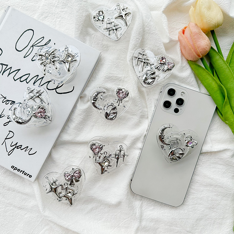 ที่ยึดโทรศัพท์แบบใส ติดด้านหลั - Phone Accessories Stand บทวิจารณ์และราคา