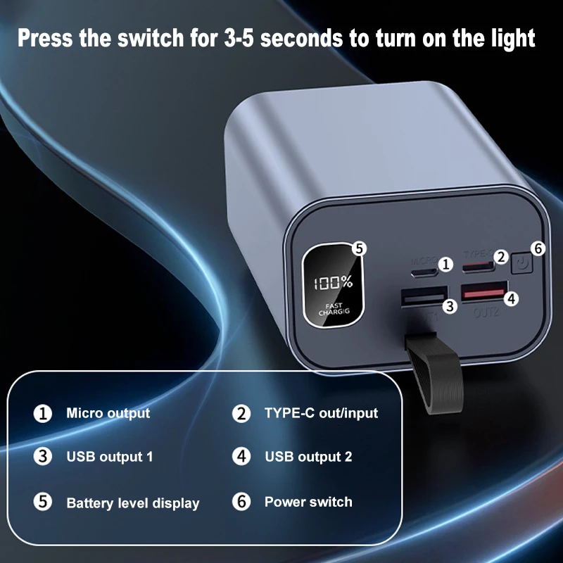 DIY 6×21700 Power Bank Case Ma - Led Flash Case บทวิจารณ์และราคา