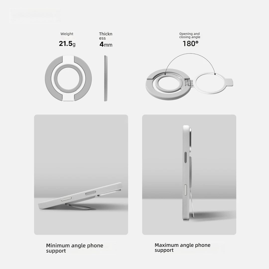 ที่วางโทรศัพท์แบบวงแหวนแม่เหล็ - Phone Accessories Stand บทวิจารณ์และราคา