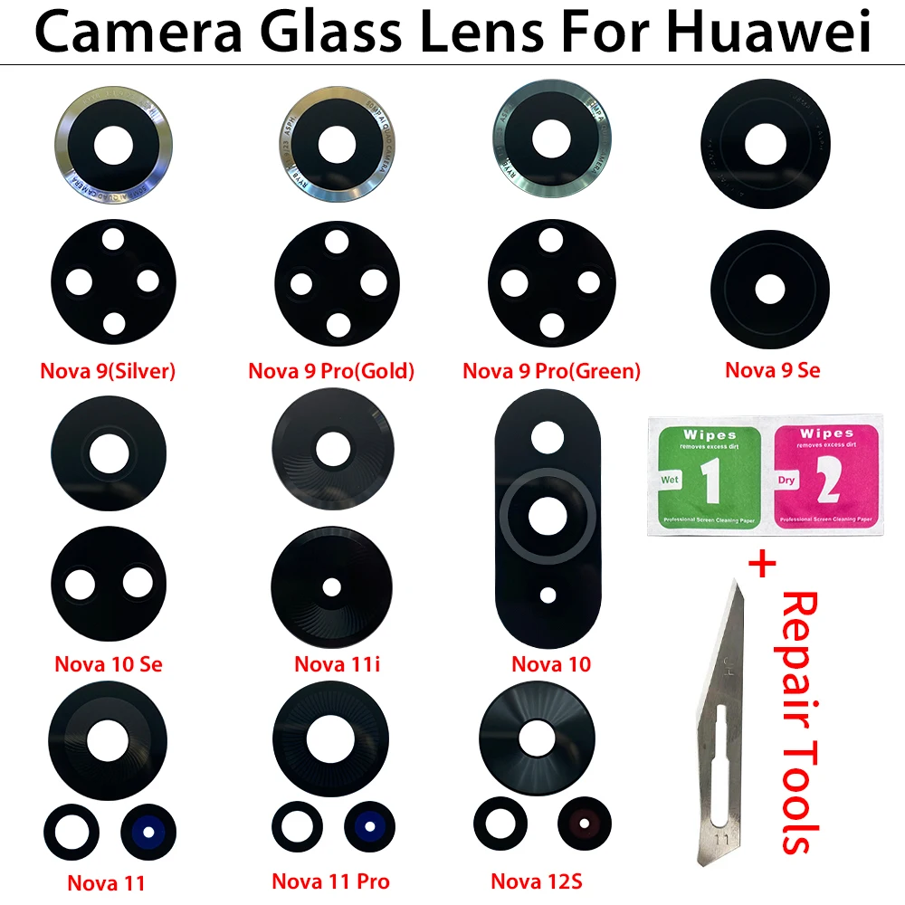 กระจกเลนส์กล้องหลัง 10 ชิ้น สำ - Huawei Nova 12 บทวิจารณ์และราคา