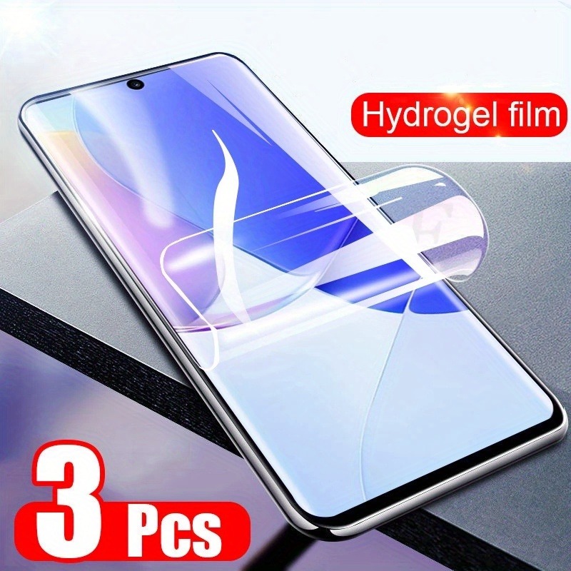 3Pcs Hydrogelฟิล์มนุ่มโทรศัพท์ - Huawei Nova 12 บทวิจารณ์และราคา