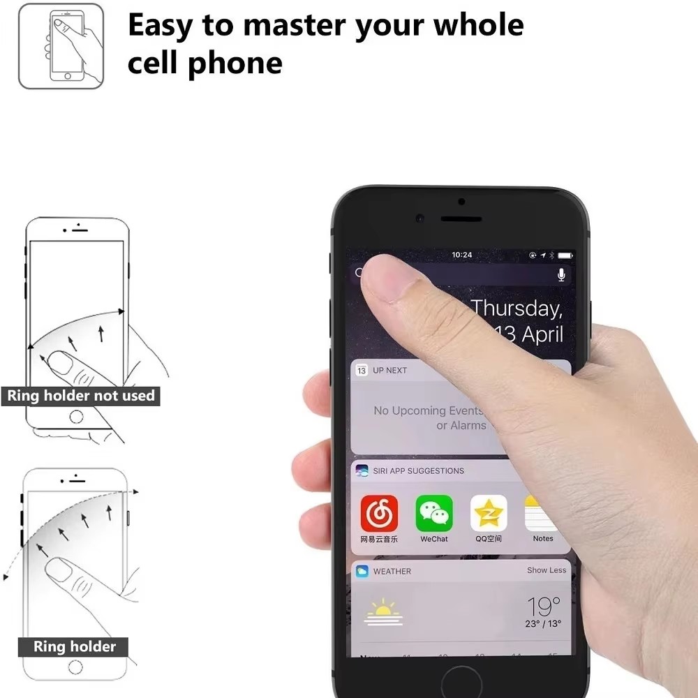 ที่วางโทรศัพท์มือถือแบบวงแหวนส - Phone Accessories Stand บทวิจารณ์และราคา