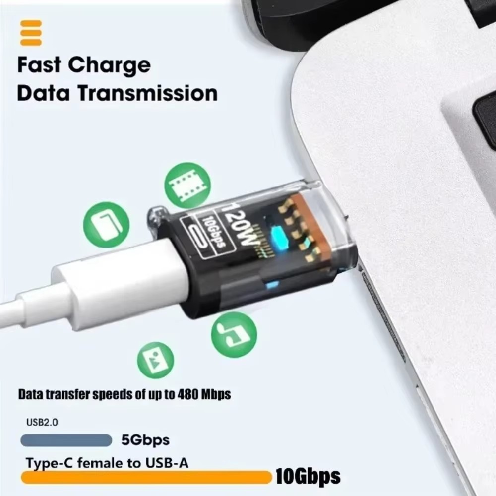อะแดปเตอร์แปลง OTG USB C หญิงเ - Type C Adapter บทวิจารณ์และราคา