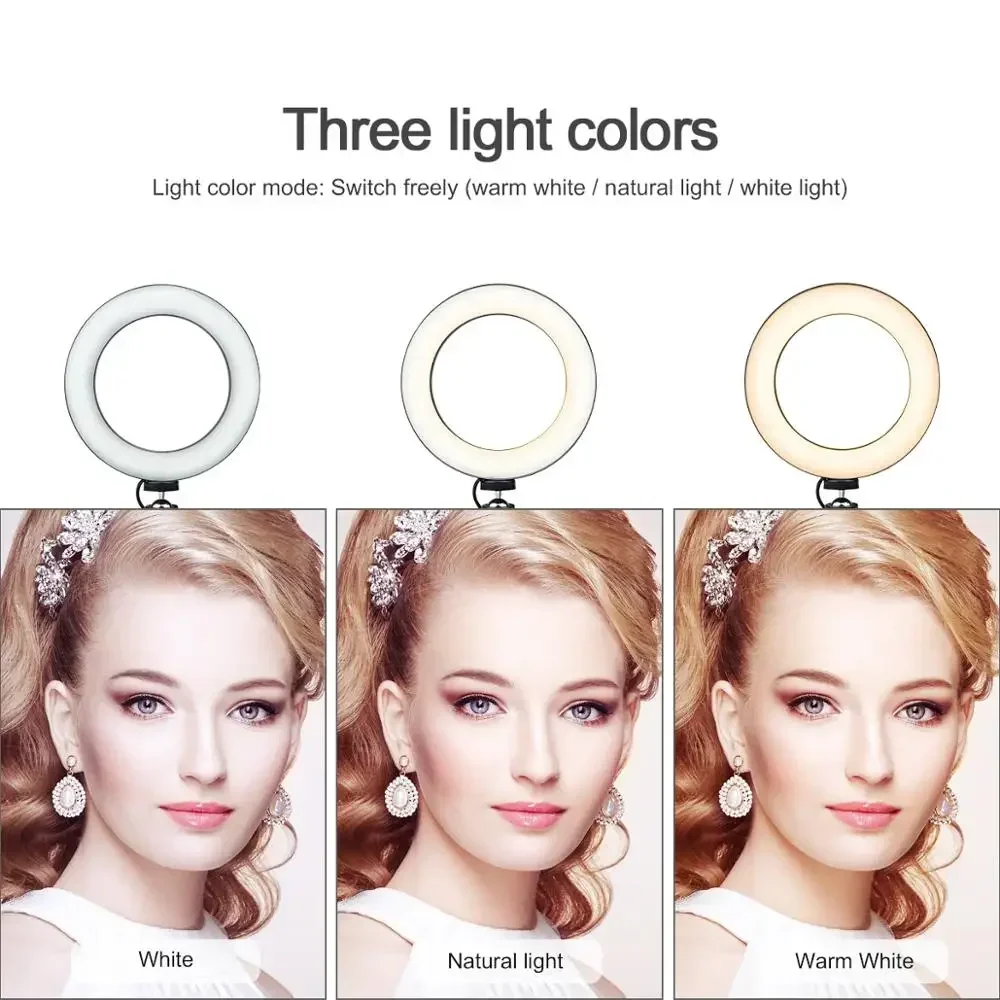 ไฟวงแหวน LED ปรับความสว่างได้  - Selfie Stick Tripod บทวิจารณ์และราคา
