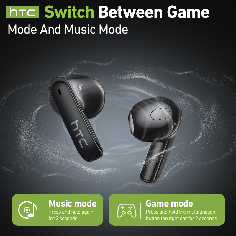 หูฟังเกมมิ่งไร้สาย hTC พร้อมหน - Type C Adapter บทวิจารณ์และราคา